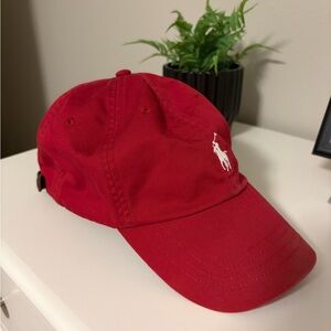 Red Polo Cap